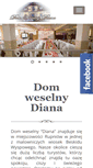 Mobile Screenshot of dom-weselny-diana.pl